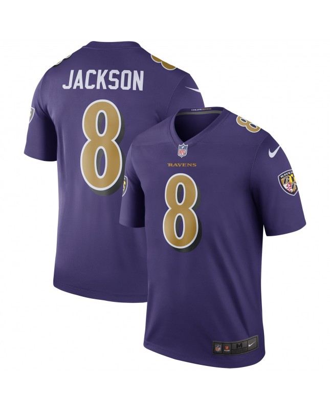 Lamar Jackson Baltimore Ravens Nike Legend Spieler Performance Top – Lila