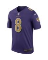 Lamar Jackson Baltimore Ravens Nike Legend Spieler Performance Top – Lila