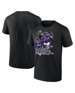 Derrick Henry Baltimore Ravens Notorious Grafik-T-Shirt – Schwarz