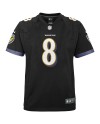Lamar Jackson Baltimore Ravens Nike Jugend-Spieler Trikot – Schwarz