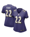 Derrick Henry Baltimore Ravens Nike Spiele-Trikot für Damen – Lila