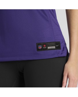 Lamar Jackson Baltimore Ravens Nike Spiele-Trikot für Damen – Lila