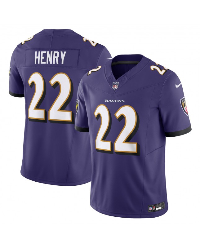 Derrick Henry Baltimore Ravens Nike Vapor F.U.S.E. Limitiertes Trikot – Lila