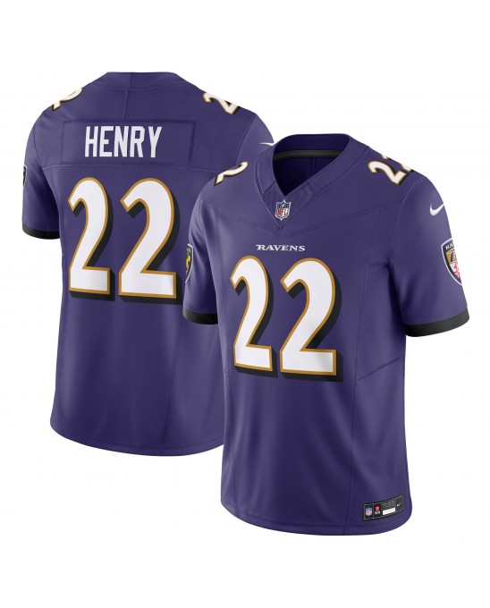 Derrick Henry Baltimore Ravens Nike Vapor F.U.S.E. Limitiertes Trikot – Lila
