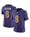 Lamar Jackson Baltimore Ravens Nike Vapor F.U.S.E. Limitiertes Trikot – Lila