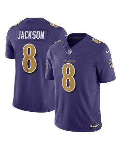 Lamar Jackson Baltimore Ravens Nike Vapor F.U.S.E. Limitiertes Trikot – Lila