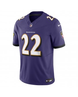Derrick Henry Baltimore Ravens Nike Vapor F.U.S.E. Limitiertes Trikot – Lila