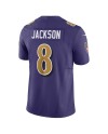 Lamar Jackson Baltimore Ravens Nike Vapor F.U.S.E. Limitiertes Trikot – Lila