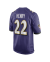 Derrick Henry Baltimore Ravens Nike Spiele-Trikot – Lila