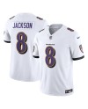 Lamar Jackson Baltimore Ravens Nike Vapor F.U.S.E. Limitiertes Trikot – Weiß