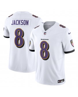 Lamar Jackson Baltimore Ravens Nike Vapor F.U.S.E. Limitiertes Trikot – Weiß