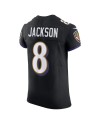 Lamar Jackson Baltimore Ravens Nike Alternate Vapor F.U.S.E. Elite-Trikot – Schwarz