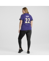 Derrick Henry Baltimore Ravens Nike Spiele-Trikot für Damen – Lila