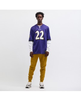 Derrick Henry Baltimore Ravens Nike Spiele-Trikot – Lila