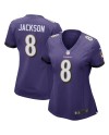 Lamar Jackson Baltimore Ravens Nike Damen-Spieler Trikot – Lila
