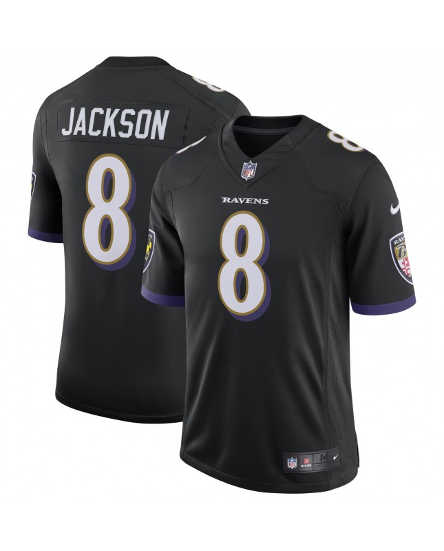 Lamar Jackson Baltimore Ravens Nike Speed ​​Machine Limited Trikot – Schwarz