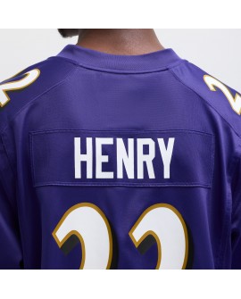 Derrick Henry Baltimore Ravens Nike Spiele-Trikot – Lila