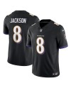 Lamar Jackson Baltimore Ravens Nike Vapor F.U.S.E. Limitiertes Trikot – Schwarz