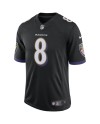 Lamar Jackson Baltimore Ravens Nike Speed ​​Machine Limited Trikot – Schwarz
