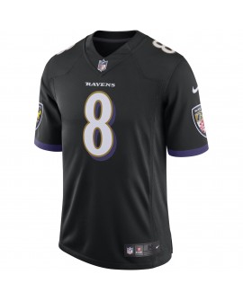 Lamar Jackson Baltimore Ravens Nike Speed ​​Machine Limited Trikot – Schwarz