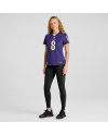 Lamar Jackson Baltimore Ravens Nike Damen-Spieler Trikot – Lila