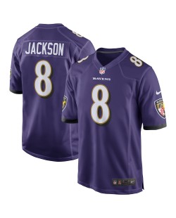 Lamar Jackson Baltimore Ravens Nike Spieler Trikot – Lila