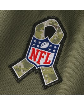 Lamar Jackson Baltimore Ravens Nike 2025 Salute to Service Limited Trikot – Olivgrün