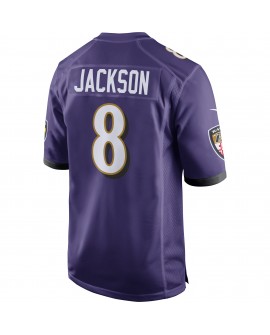 Lamar Jackson Baltimore Ravens Nike Spieler Trikot – Lila