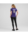 Lamar Jackson Baltimore Ravens Nike Damen-Spieler Trikot – Lila