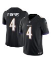 Zay Flowers Baltimore Ravens Nike Alternate Vapor F.U.S.E. Limitiertes Trikot – Schwarz
