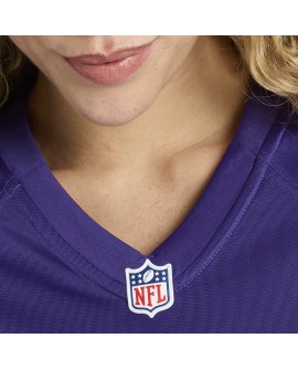Lamar Jackson Baltimore Ravens Nike Damen-Spieler Trikot – Lila