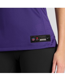 Lamar Jackson Baltimore Ravens Nike Damen-Spieler Trikot – Lila