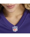 Zay Flowers Baltimore Ravens Nike Damen-Team-Spieler Trikot – Lila