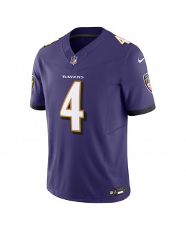 Zay Flowers Baltimore Ravens Nike Vapor F.U.S.E. Limitiertes Trikot – Lila