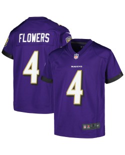 Zay Flowers Baltimore Ravens Nike Jugend-Spieler Trikot – Lila