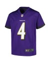 Zay Flowers Baltimore Ravens Nike Jugend-Spieler Trikot – Lila