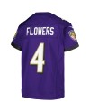 Zay Flowers Baltimore Ravens Nike Jugend-Spieler Trikot – Lila