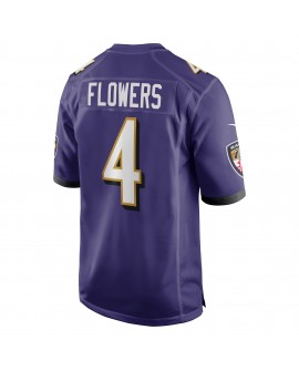 Zay Flowers Baltimore Ravens Nike Spieler Trikot – Lila