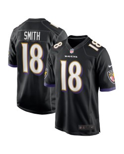 Roquan Smith Baltimore Ravens Nike Alternatives Spieler Trikot – Schwarz