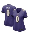 Roquan Smith Baltimore Ravens Nike Damen-Team-Spieler Trikot – Lila