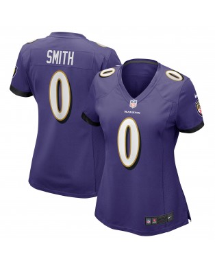 Roquan Smith Baltimore Ravens Nike Damen-Team-Spieler Trikot – Lila