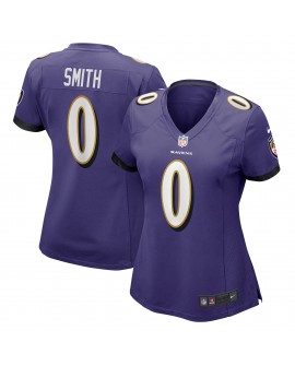 Roquan Smith Baltimore Ravens Nike Damen-Team-Spieler Trikot – Lila