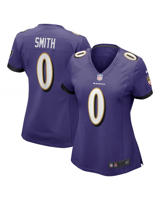 Roquan Smith Baltimore Ravens Nike Damen-Team-Spieler Trikot – Lila
