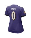 Roquan Smith Baltimore Ravens Nike Damen-Team-Spieler Trikot – Lila