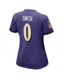 Roquan Smith Baltimore Ravens Nike Damen-Team-Spieler Trikot – Lila
