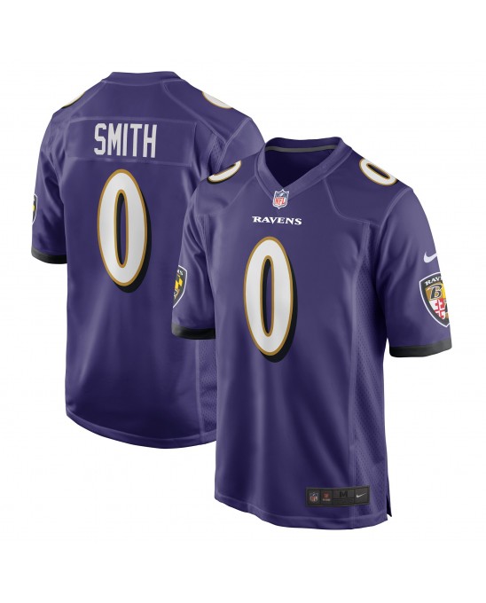 Roquan Smith Baltimore Ravens Nike TeamTrikot – Lila