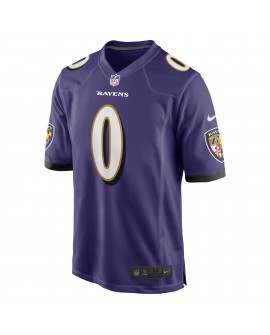 Roquan Smith Baltimore Ravens Nike TeamTrikot – Lila