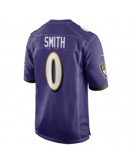 Roquan Smith Baltimore Ravens Nike TeamTrikot – Lila