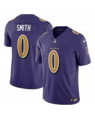 Roquan Smith Baltimore Ravens Nike Alternate 2 Vapor F.U.S.E. Limitiertes Trikot – Lila
