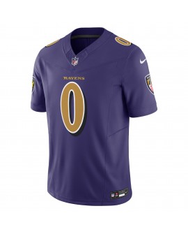 Roquan Smith Baltimore Ravens Nike Alternate 2 Vapor F.U.S.E. Limitiertes Trikot – Lila